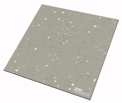 Electrostatic Dissipative Floor Tile Signa ED Khaki Gray 610 x 610 mm x 2 mm Antistatic ESD Rubber Floor Covering